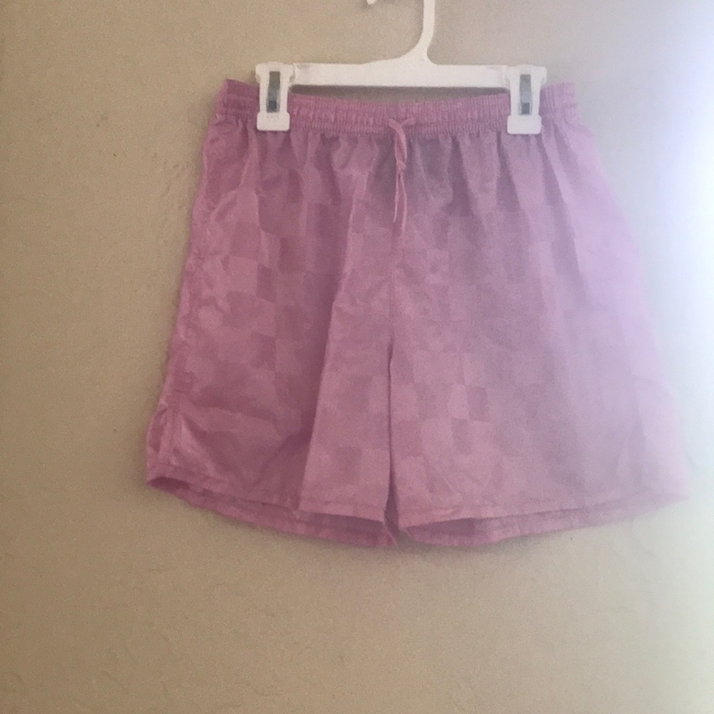 Pink umbro soccer shorts